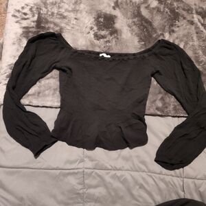 MUST BUNDLE - Hollister Elegant Black Women's Top